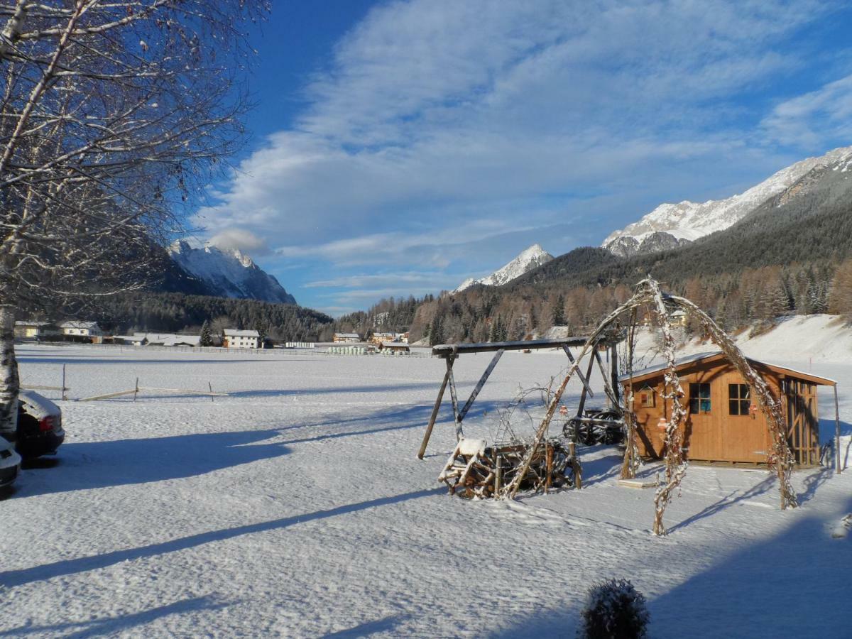 Haus Am Wiesenrain Leutasch Exteriör bild